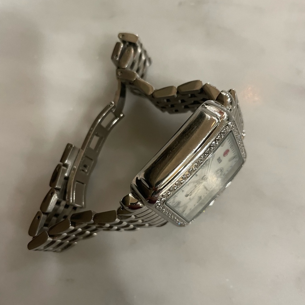 🌿authentic michele deco diamond watch gorgeous 🎁 - Picture 5 of 7